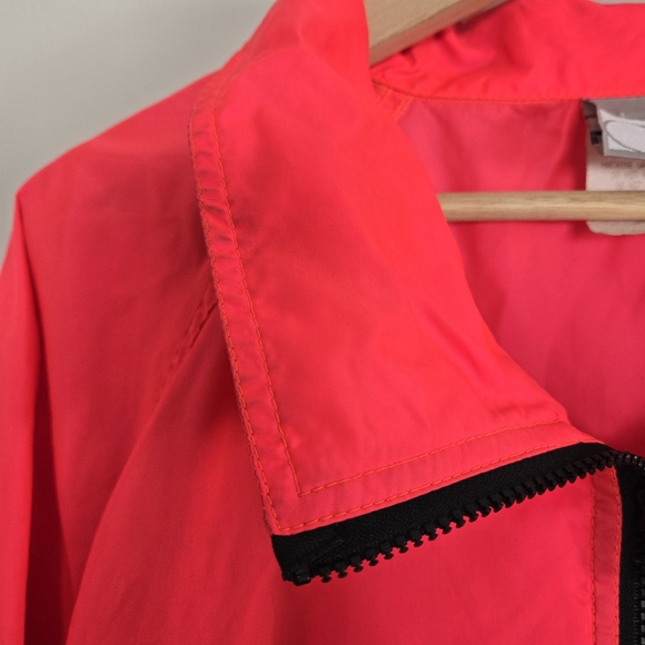 Vintage Ocean Pacific Windbreaker Men's XL Pink - Picture 8 of 15